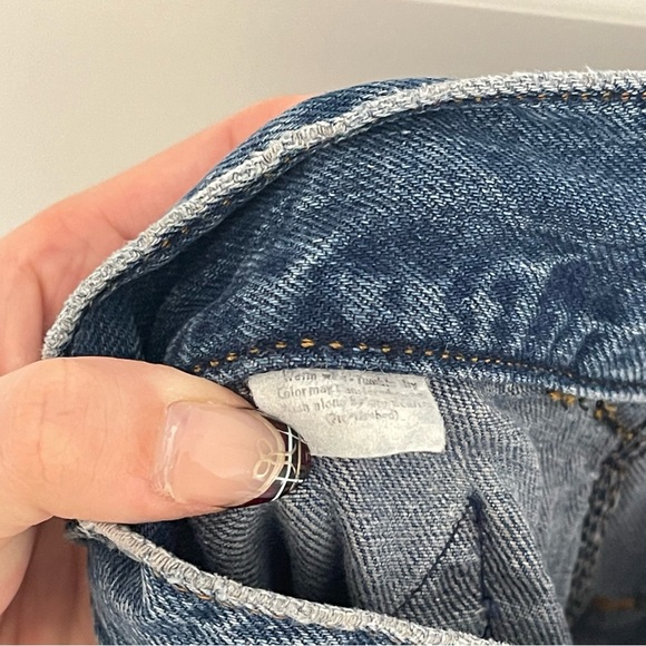 Vintage 1970s Levi’s High Waisted Wide Leg Jeans - Picture 9 of 16